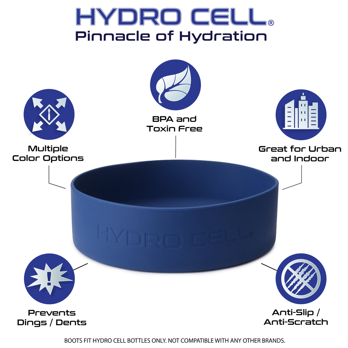 64oz Hydro Cell Silicone Protective Bottle Boot
