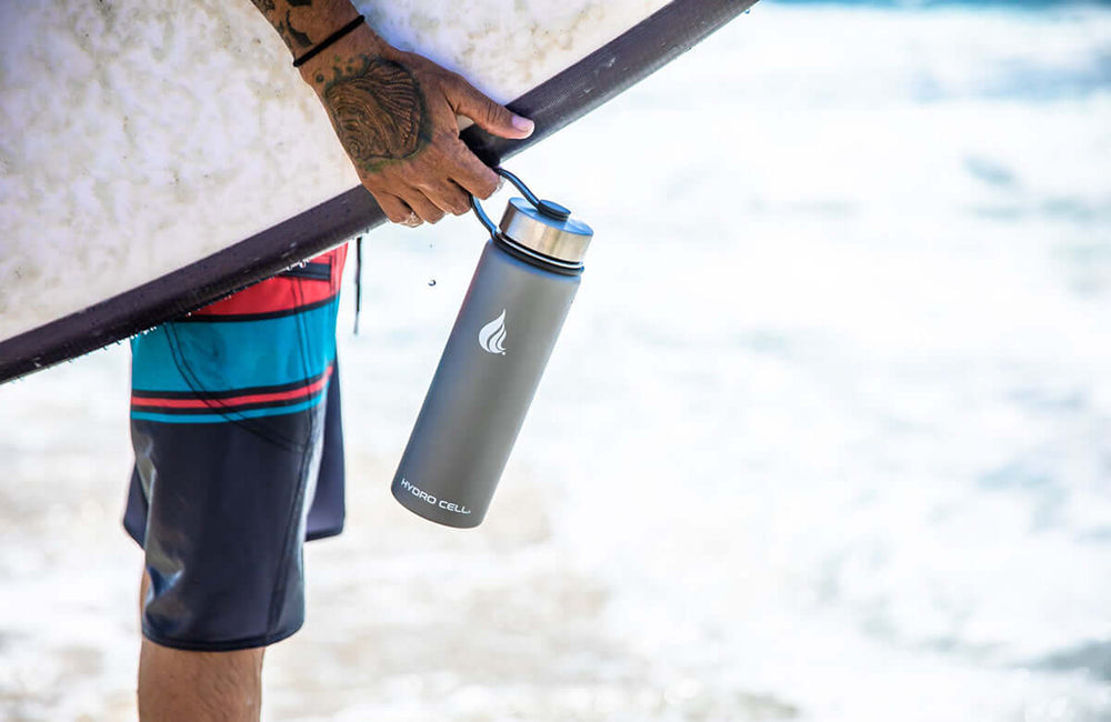 Can I use a stainless steel water bottle for hot beverages