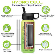 Stainless steel, insulated bottle, BPA-free, eco-friendly, vacuum-sealed, double-wall, leak-proof, sustainable, hydration, reusable, eco-conscious, durable, corrosion-resistant, non-toxic, thermal insulation, cold/hot retention, eco-friendly bottle, hygie