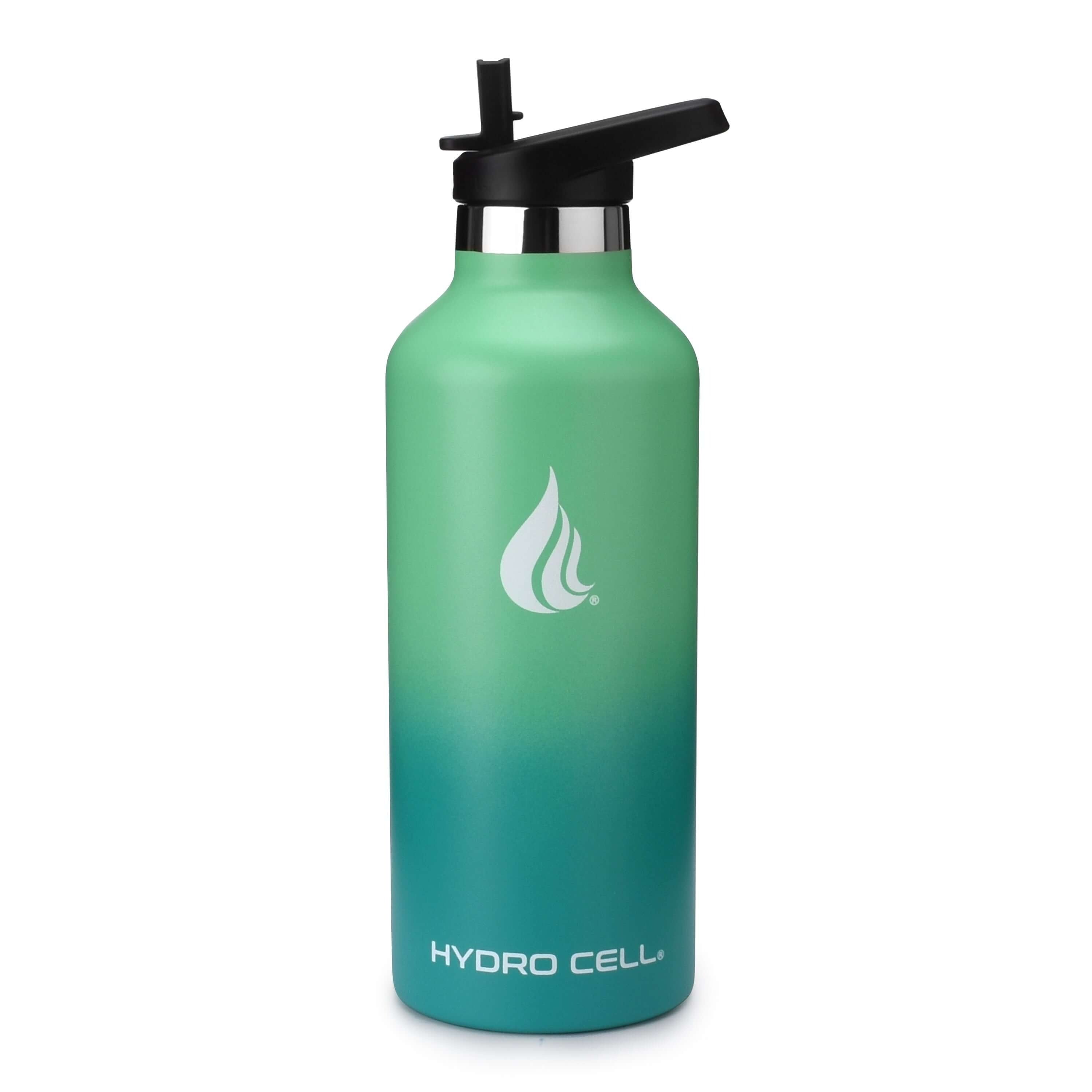 32oz Mint/Green Hydro Cell Standard Mouth Stainless Steel Water Bottle