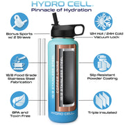 Stainless steel, insulated bottle, BPA-free, eco-friendly, vacuum-sealed, double-wall, leak-proof, sustainable, hydration, reusable, eco-conscious, durable, corrosion-resistant, non-toxic, thermal insulation, cold/hot retention, eco-friendly bottle, hygie