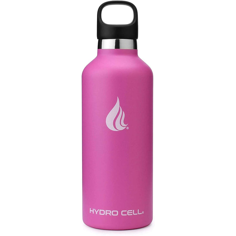 HYDRO CELL Stainless Steel Water Bottle w/Straw & Standard Mouth Lids