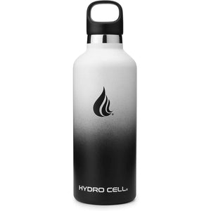 HYDRO CELL Stainless Steel Water Bottle w/Straw & Standard Mouth Lids